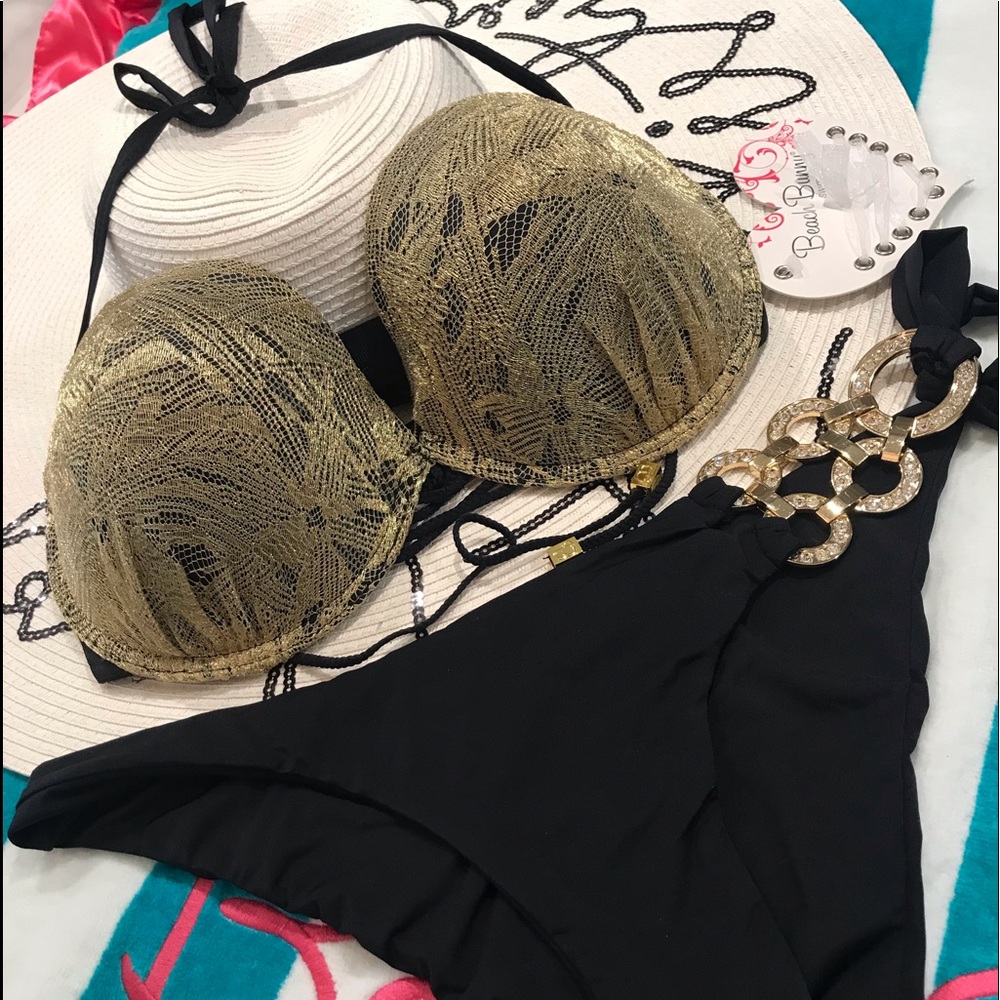 NWT beach bunny bikini take me there XL set - Picture 5 of 15